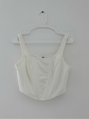 White Princess Polly Keaton Corset Top